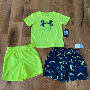 Boys 2T/24mo bundle of athletic shorts and shirts